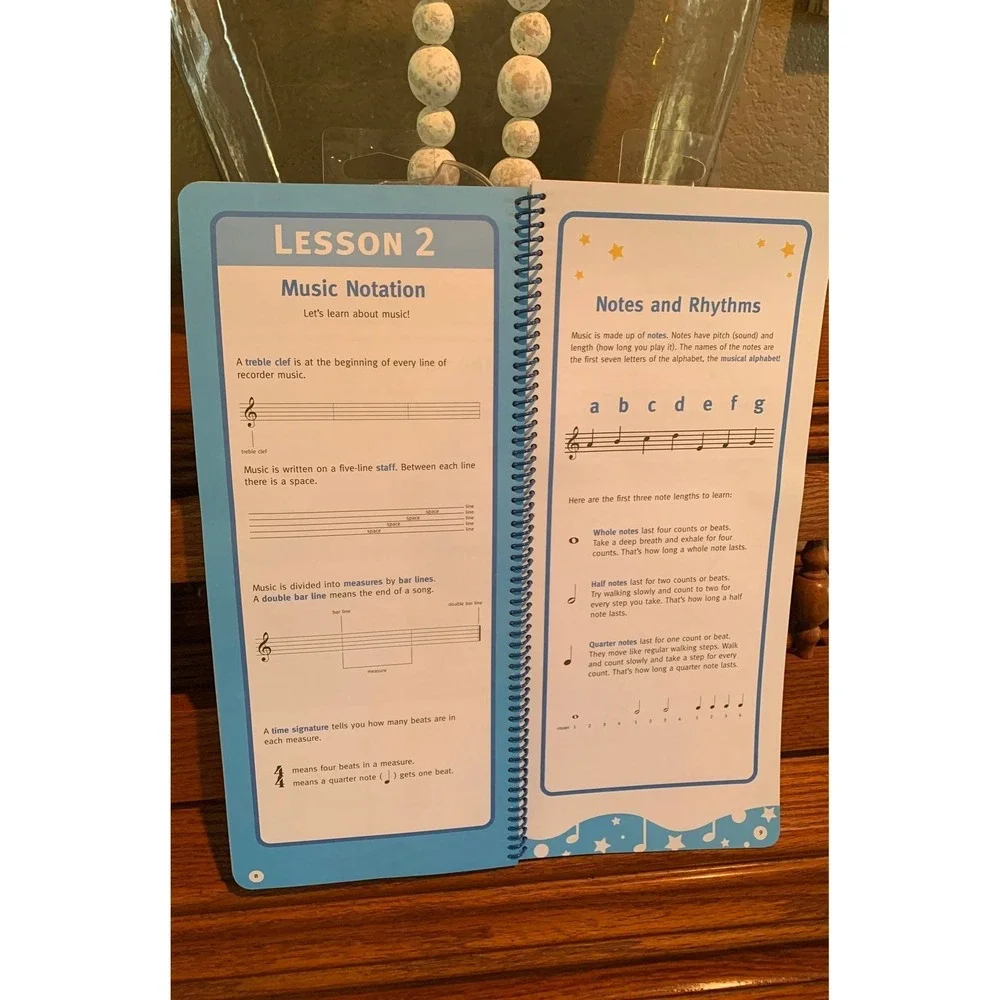 First Act Discovery Learn & Play Recorder Set‎ with Instructional Book and Rod